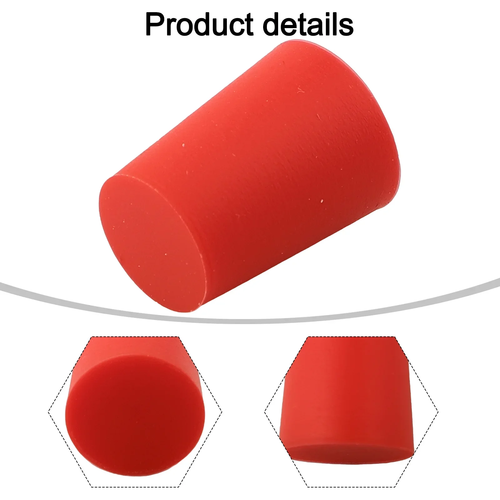 Silicone Rubber Tapered Assortment Kit with 125PCS for Paint Protection and Oiling for Mechanical and Construction Needs