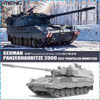 MENG 1/72 German Panzerhaubitze 2000 Self-propelled Howitzer Assemble Figure 72-008 Model Assembly Uncolored  Plastic Toy Gift