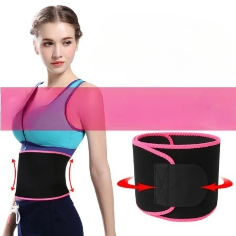 

Binding Waist-belt Sports Running Fat Burning Slimming Waist Body Shaping Fitness Waist Protection Abdominal Compression Belt