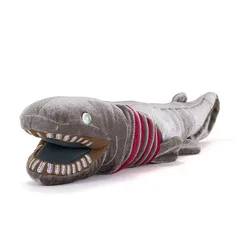 Simulated Animal Frilled Shark Wrinkled Gill Fish Sea Ocean Aquarium Animal Model Stuffed Doll Plush Toy Girl Boy Friend Gift
