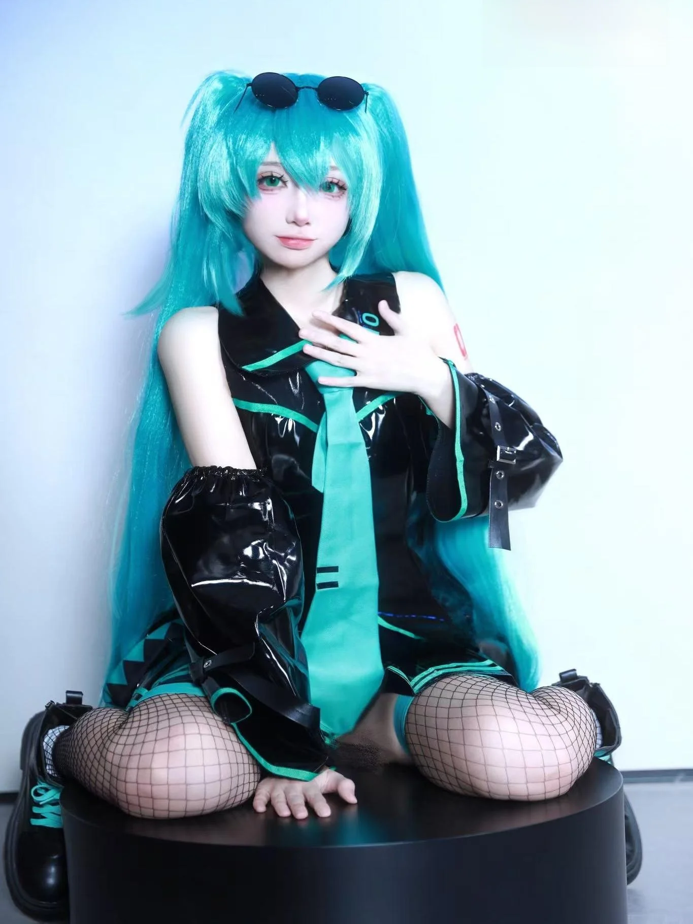costume-formel-en-cuir-bla-costume-de-cosplay-pour-personnage-d'anime-vocaloid-future-miku-de-4-ans-et-plus-mignon-sle