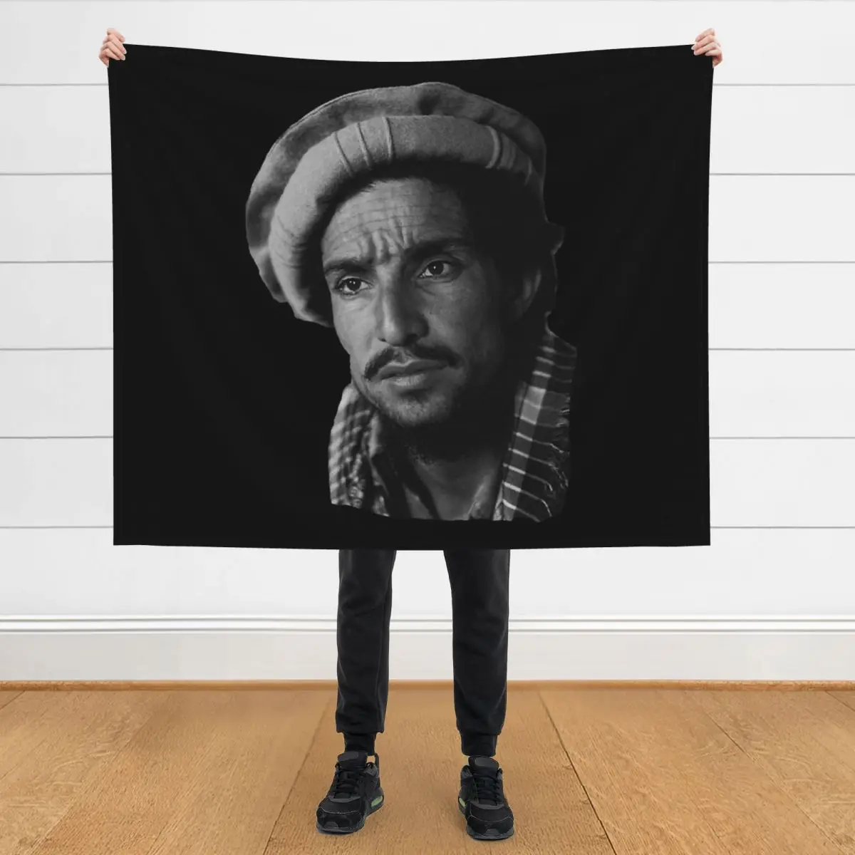 

Ahmad Shah Massoud Throw Blanket Picnic christmas decoration Single Blankets Sofas Of Decoration Blankets