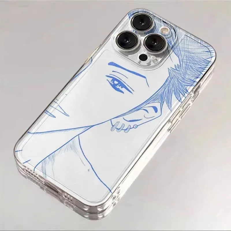 الفاخرة الهزلية لطيف Oosaki نانا جراب هاتف لسامسونج S25 S24 S23 S22 S21 S20 FE نوت 20 زائد الترا لايت 5G واضح لينة غطاء من البولي يوريثان