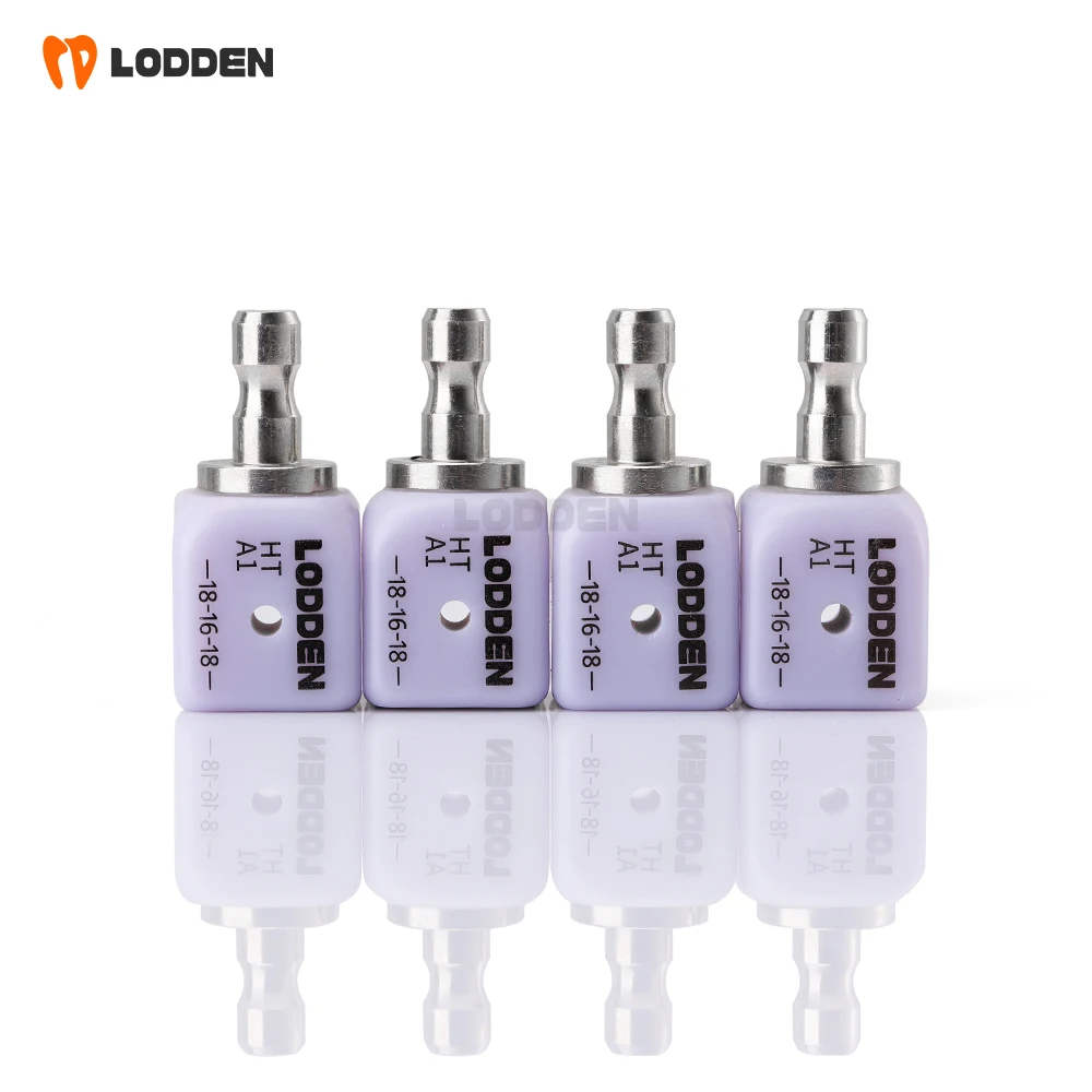 Lodden Lithium Disilicate Blocks A16 With Hole Glass Ceramic Cubes CAD/CAM LT/HT Veneer A1 A2 A3 Materials Glass Ceramics