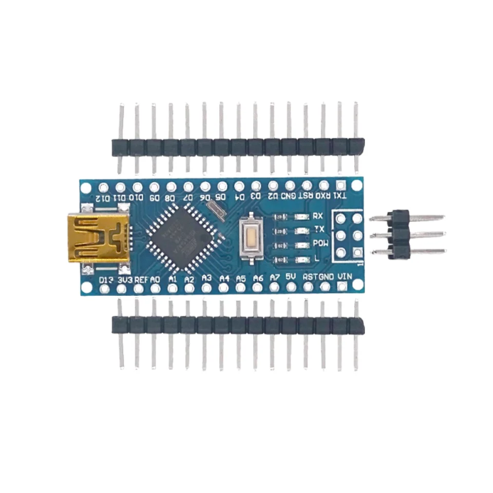 Nano mini USB With The Bootloader Compatible Nano V3 Red Controller for Arduino CH340 USB driver 16Mhz Nano v3.0 ATMEGA168P/328P