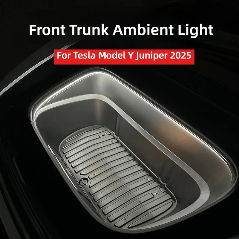 Frunk-Lichtleiste für Tesla Model Y/YL Juniper Vorderkofferraum LED-Innenbeleuchtung Dekorative Campingbeleuchtung Zubehör – Detail 1