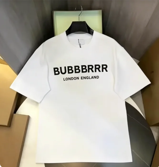 Men's and Women's T-shirts Short-sleeved Pure Cotton High-quality Fashion Brand T-shirts Unisex Summer Y2k Top Streetwear Shirts