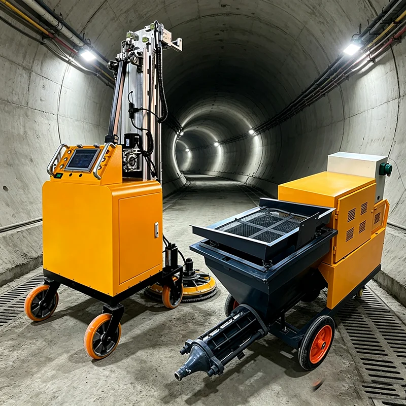 Electric Mortar Wall Smoothing Machine Wall Rendering Tool for Indoor Cement Wall Leveling