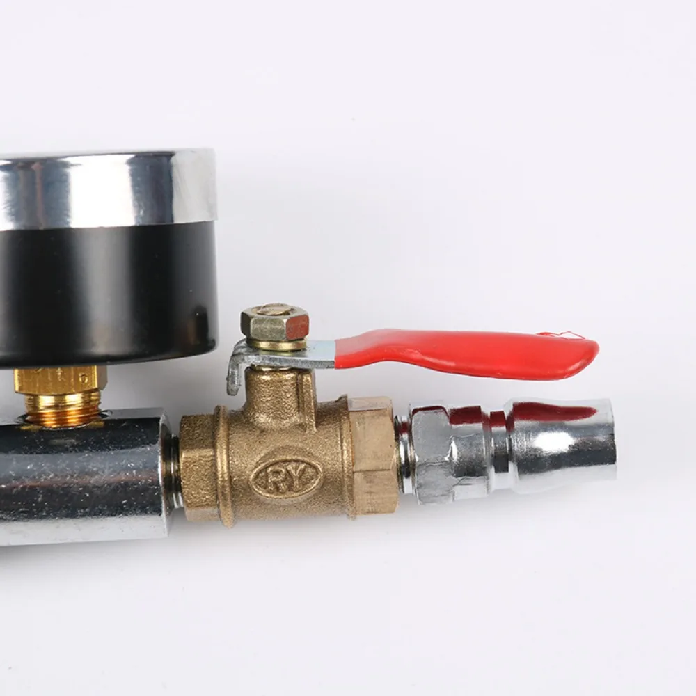 220PSI الهواء ضغط الإطارات نافخة قياس صمام ضاغط سيارة فان دراجة منفاخ لإطارات السيارة neumatico كاليبرادور دي بريسيون قطع غيار السيارات #5