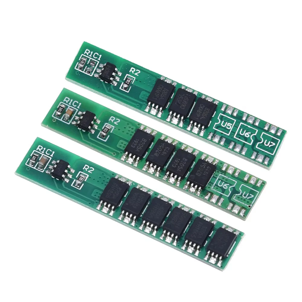 1S 7,5A 10A 15A 3,7V Li-Ionen 3/4/6MOS BMS PCM Batterieschutzplatine PCM für 18650 Lithium-Ionen-Akku