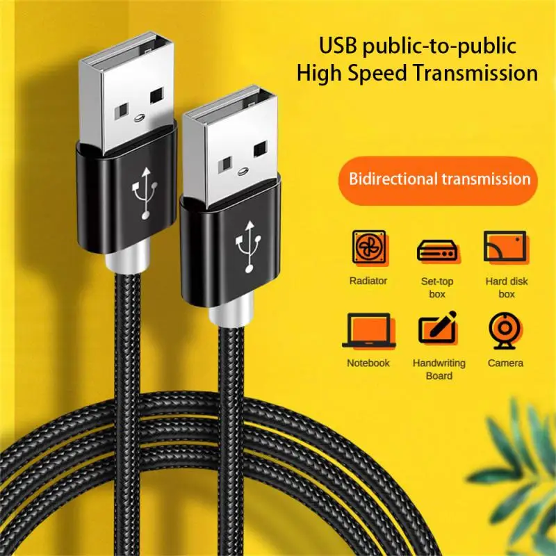 to USB Extension Cable USB A Male to Male USB 3.0 2.0 Extender For Radiator Hard Disk TV Box USB Transmission Data Cable