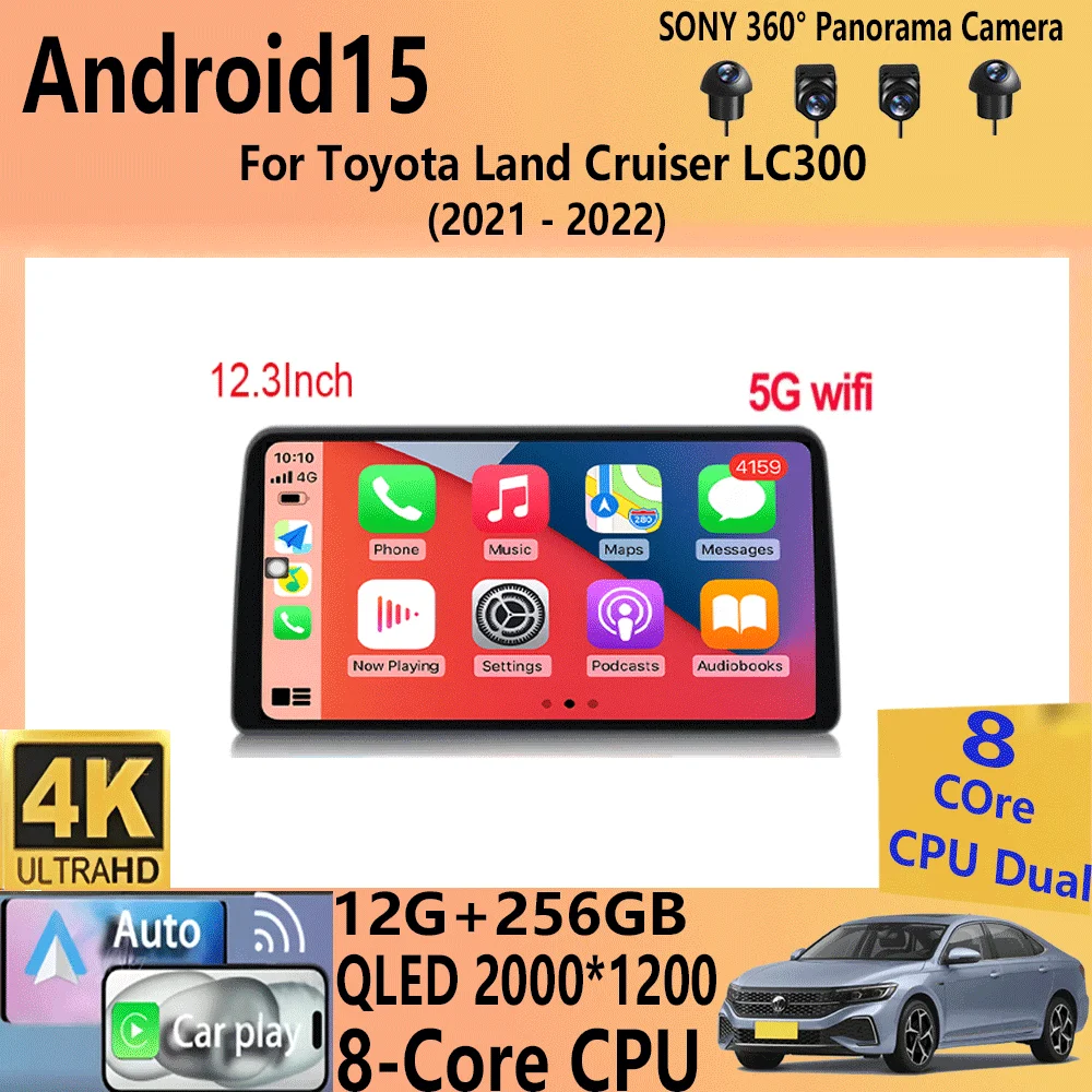 

For Mercedes Benz Sprinter For VW Crafter van 2006 - 2016 Car Radio multimedia CarPlay WIFI GPS Navigation Player Android 14