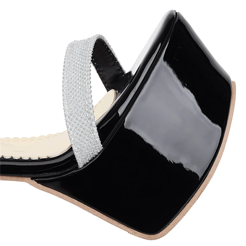 Luxury Summer Sandals Women Sexy Extreme High Heels 16cm Flip Flops Platform Luxury Party Wedding Shoes Female Large Size 45