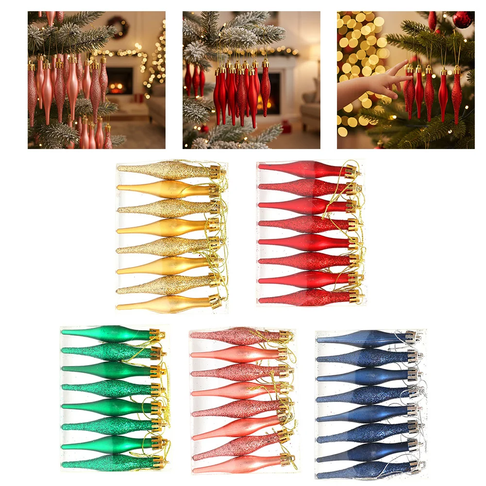 

Festive Display Christmas Decor Christmas Tree Decor Easy To Hang Multicolored Ornaments For Holiday Decorations