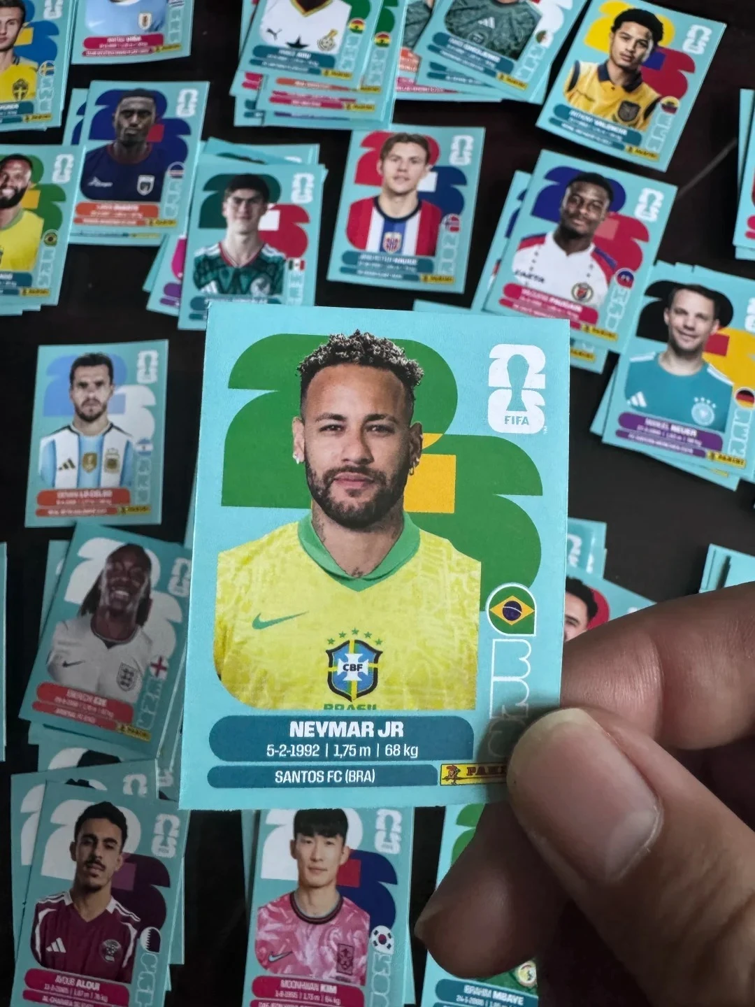Hochwertige, brandneue Panini-Aufkleber für die FIFA-WM 2026, internationale Version, seltene Sammlerstücke, Fußball-Fan-Souvenir, Geschenk. – Detail 9