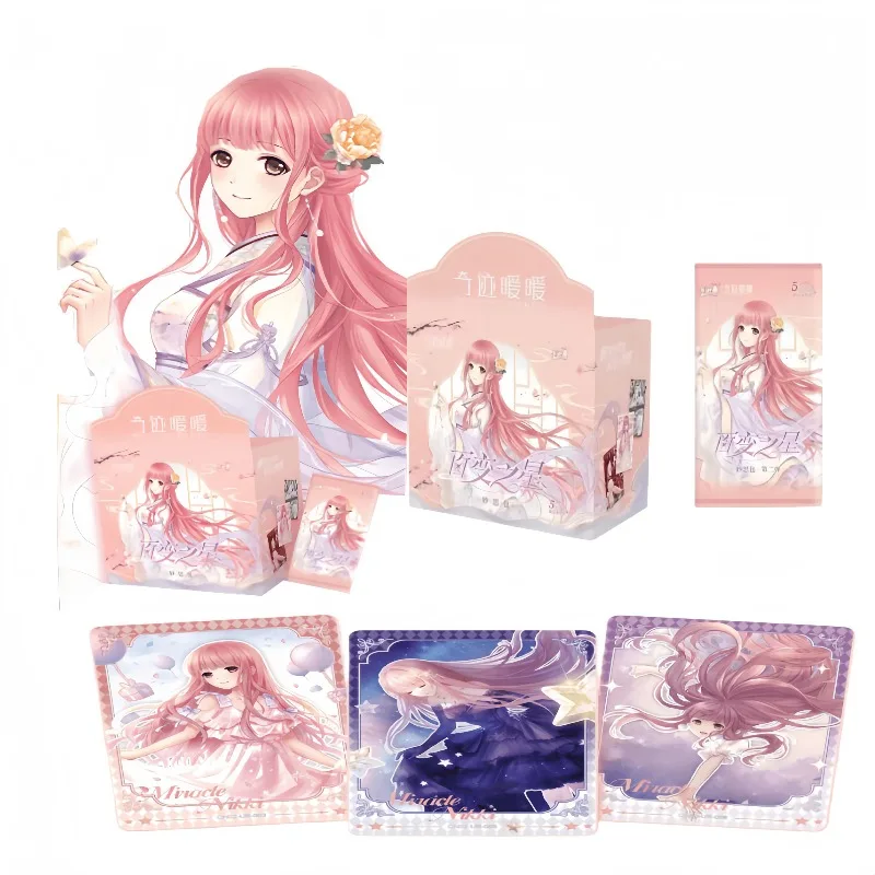 

Коллекционные карты Miracle Nikki KAYOU Variety Star Miaosi Pack Series с CR-картами Официальные подлинные периферийные коллекционные карты