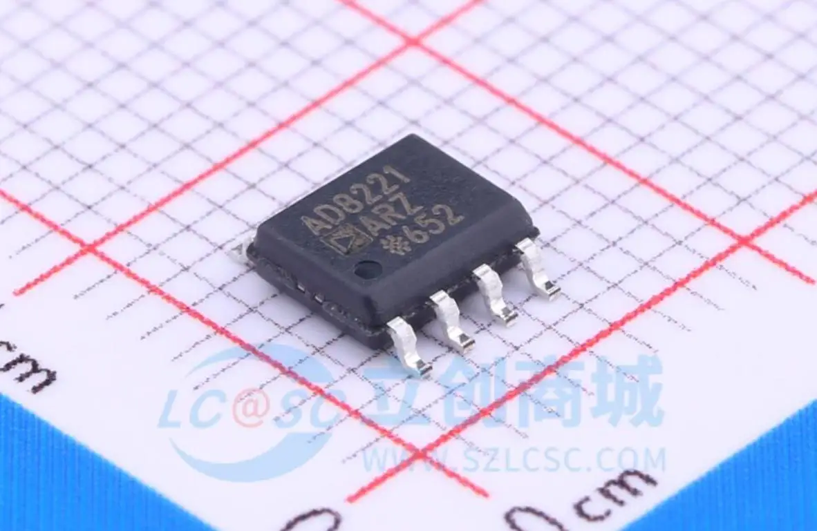 3PCS AD8221ARZ-R7 Brand: ADI (Adeno) Encapsulation: SOIC-8 Brand new imported original authentic products