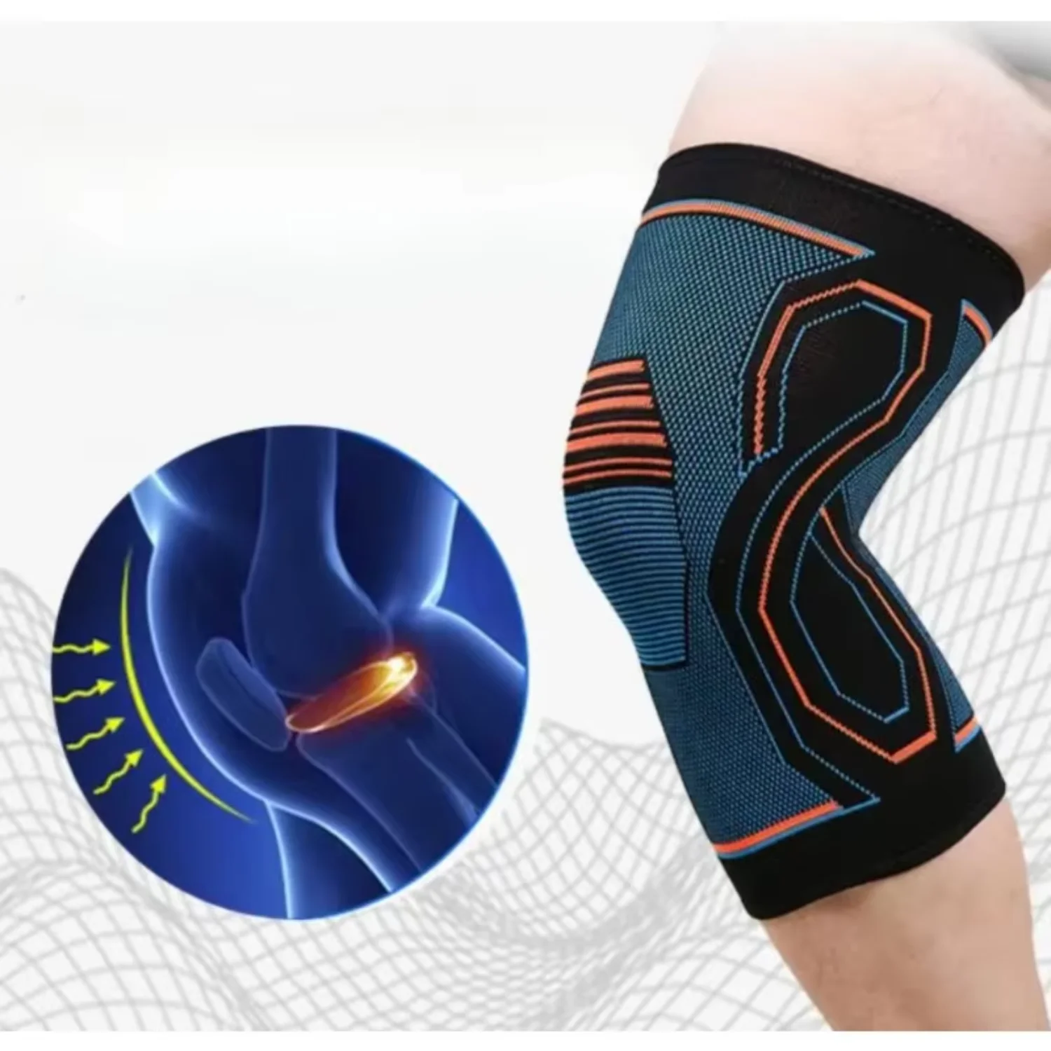 スポーツ膝パッド圧縮膝サポートスリーブジムスポーツプロテクタ - Sports Equipment Knee Support のレビューと価格