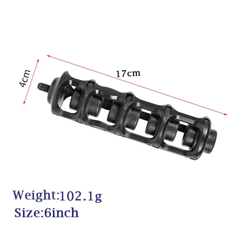6inch Archery Compound Bow Stabilizer Nylon Shock Absorber Balance Bar Bow Arrow Hunting Shooting Sports Accessories