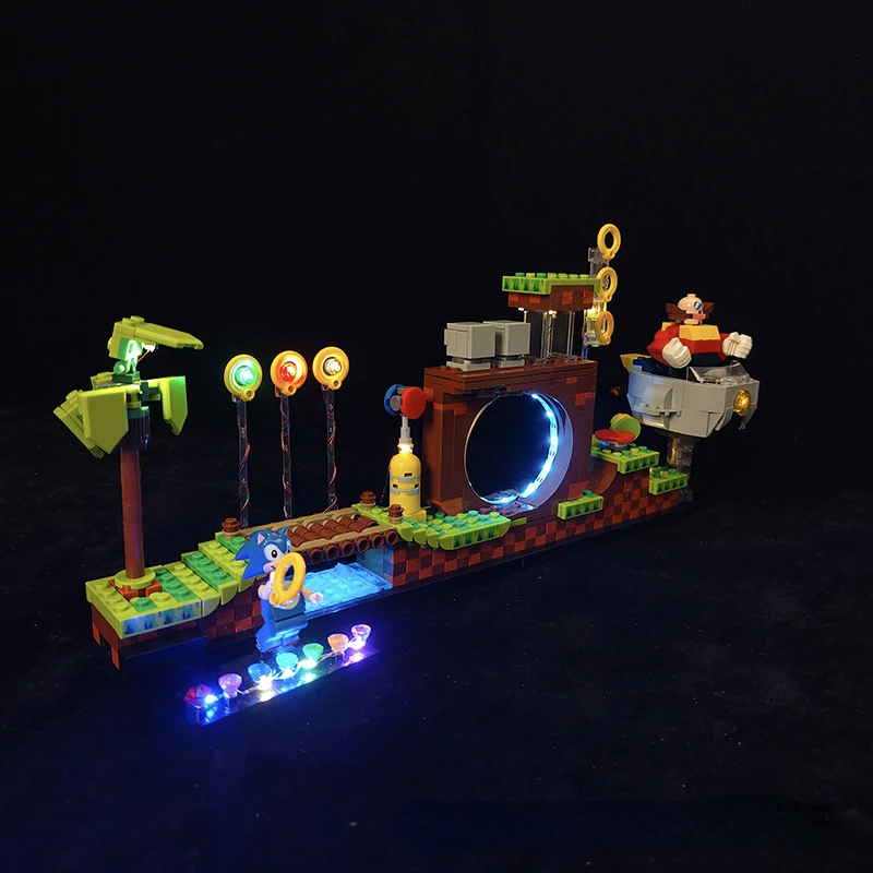 No Model Led Light Kit for Green Hill Zone 21331