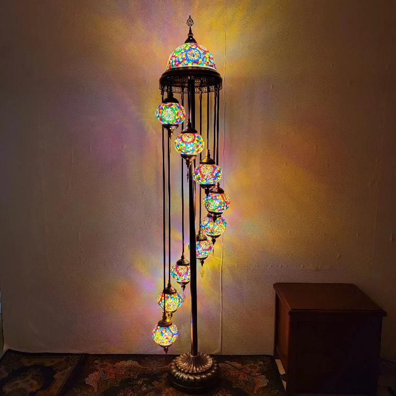 

Floor lamp earth glass floor lamp