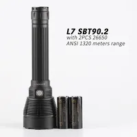 Convoy L7 High Powerful Tactical Flashlight SBT90.2 5900LM LED Torch by 21700 Battery for Hunting Camping Self Defense