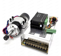 Upgraded Version Ws55-220 ER11 Brushless Spindle Motor 500W 4-piece Set, Integrated Tool Holder and Rotating Shaft