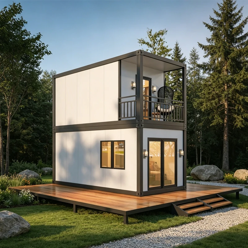 CE Certified Z Fold Fast Build Sandwich Panel Modular Hotel Field Hospital Unit Windproof Double Glazed Window Folding Container