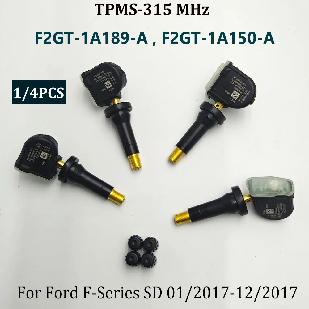 1/4PCS TPMS Sensor F2GT-1A189-A F2GT-1A150-A For Explorer Edge F150 Flex Mustang Ecosport Lincoln Continental MKX MKS Mark