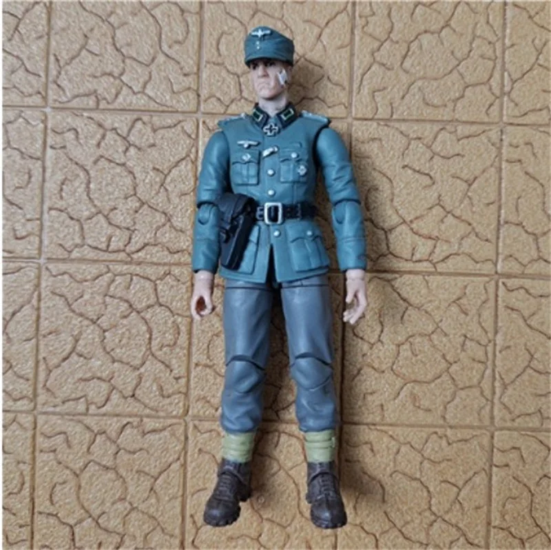 1/18th WWII Series National Defense German Forces Mountain Division Military Camouflage Soldiers 3.75 Action Figure Model