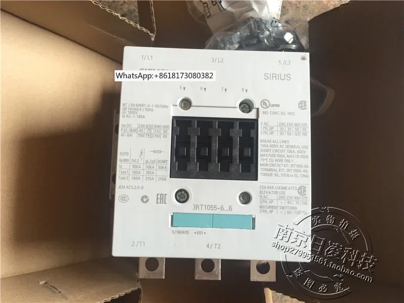 New original contactor 3RT1056-6AP36 3RT1056-6... 6 185A