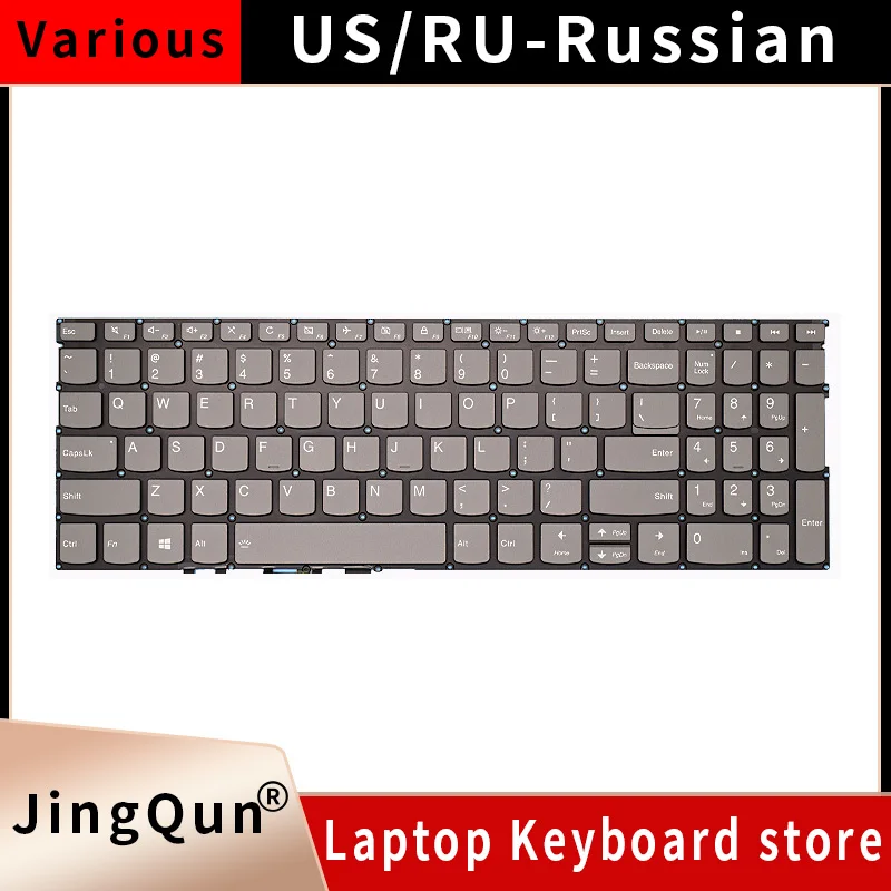 US/RU Russian Laptop Keyboard For Lenovo C740-15IML C940-15IRH S740-15IRH Yoga 9-15IMH Backlight PC5SB-US SN20U15783