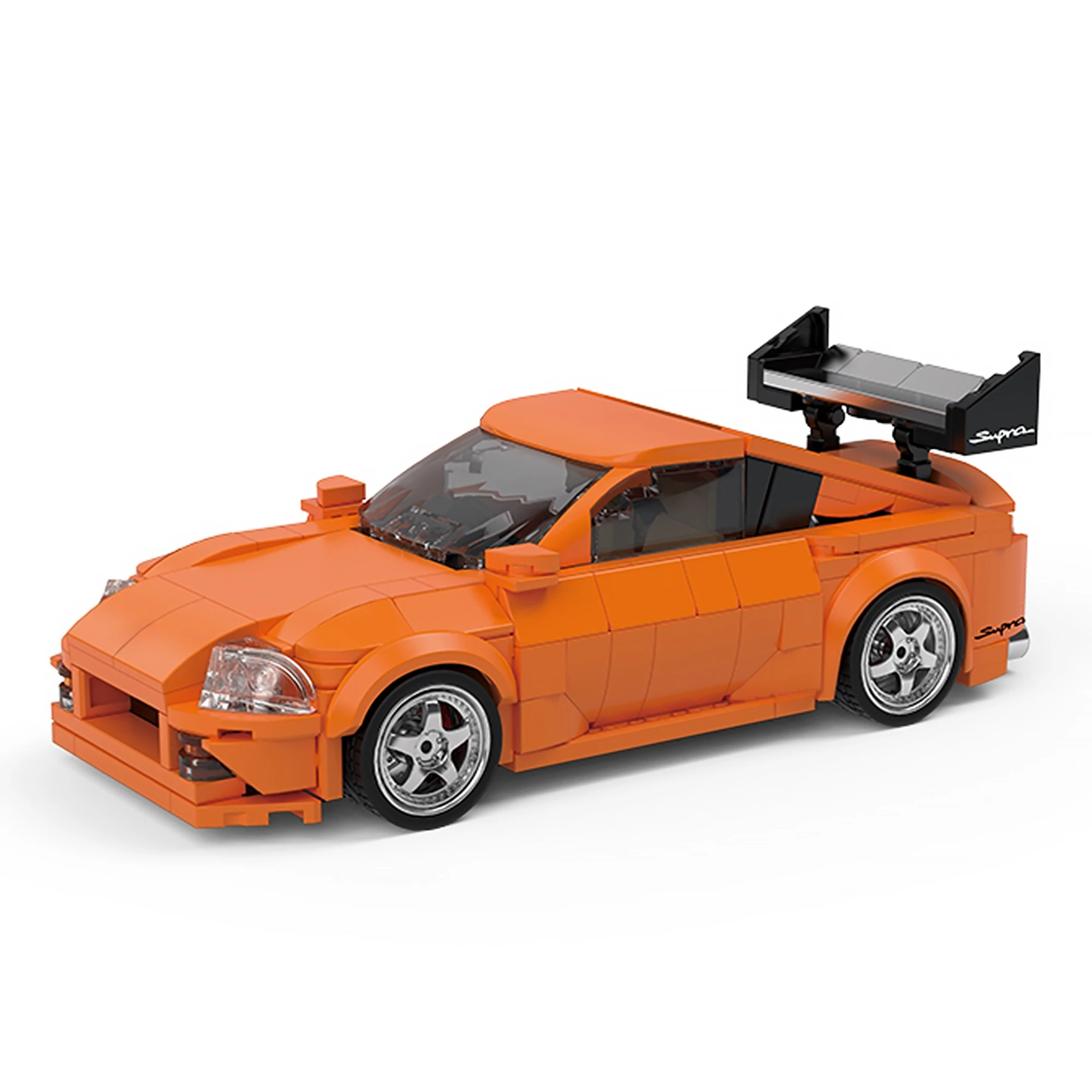 439pcs PB8815 A80 Supercar Bouwstenen 1:32 Technische Hoge Snelheid Sport Racewagen Model Bricks Speelgoed voor Kinderen volwassenen Geschenken