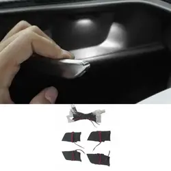 LED Car Interior Handle Bowl Light For Toyota RAV4 xa50 2019 2020 2022 2023 Decorative Atmosphere Lamp Ice Blue Door Armest lamp
