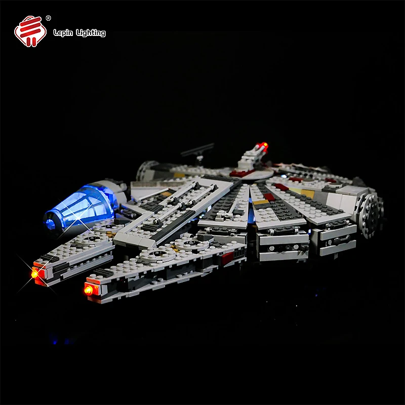Kit de luz LED DIY premium personalizado para Lego 75105 (apenas luz LED, sem modelo de blocos) Destaque seus edifícios favoritos