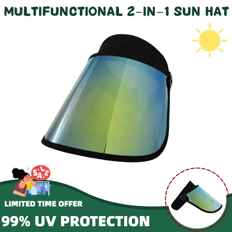 

Yellow Gold Golf Cap Sunblock UV Protect Long Shield Visors Hat Women Men Casual Leisure Outdoor Sport Sun Hats for Running