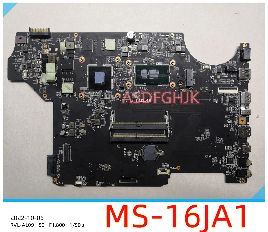 

Original MS-16JA1 MS-16JA FOR MSI Specification GL62M 7RD-223CN Laptop Motherboard WITH I7-7500U AND GTX1050M TESE OK