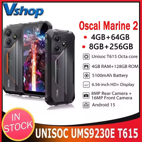 Blackview OSCAL Marine 2 Rugged Phone  4GB+64G/ 8G...