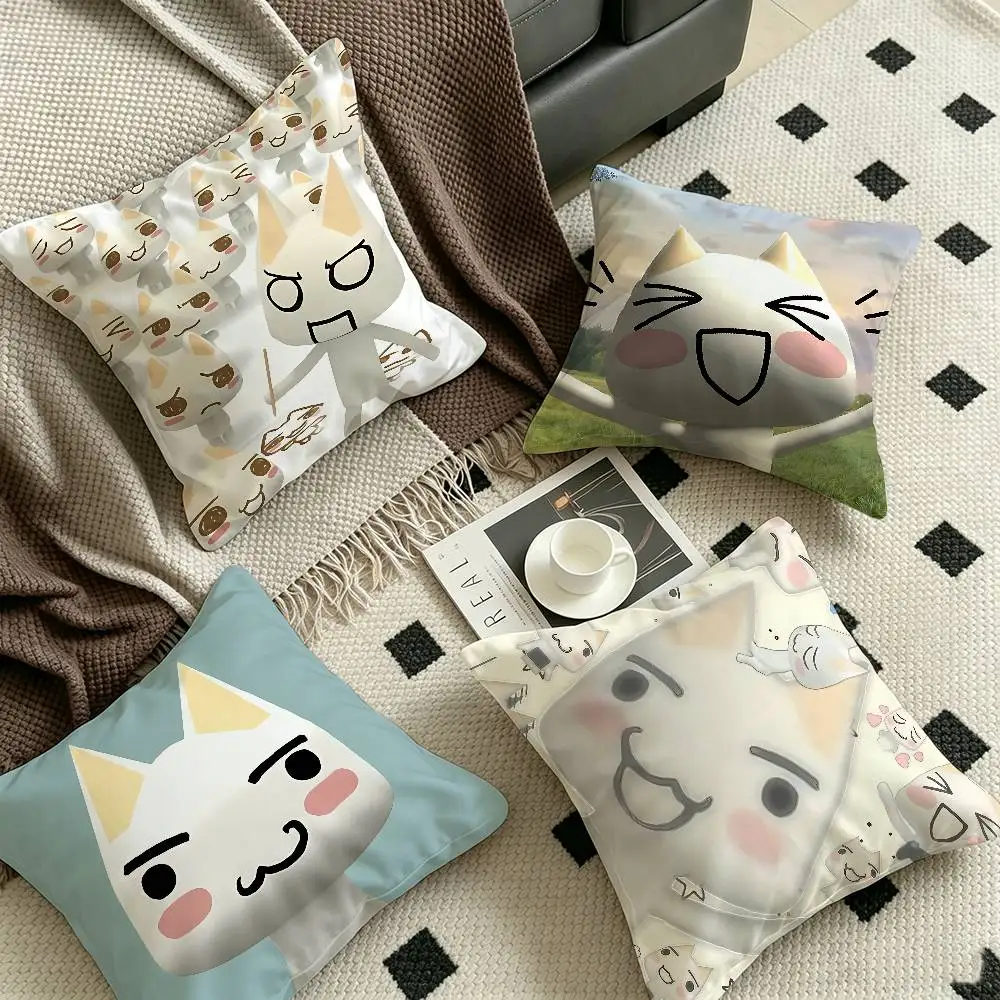 T-Toros Inoues Maple Design Cushion Cover Happy Autumn Harvest decor Holiday Decorati Pillow Cover