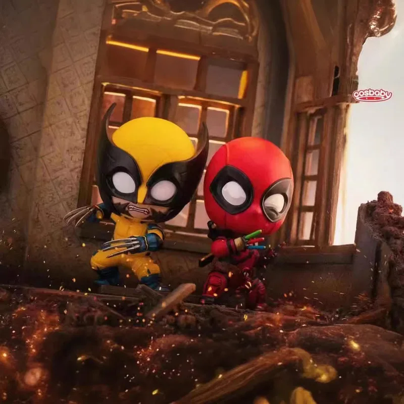 Giocattoli caldi Deadpool 3 Cosbi Mystery Blind Box Simpatico cartone animato Wolverine Doll Modello Figura Ornamenti da tavolo Giocattoli per bambini Regalo di compleanno