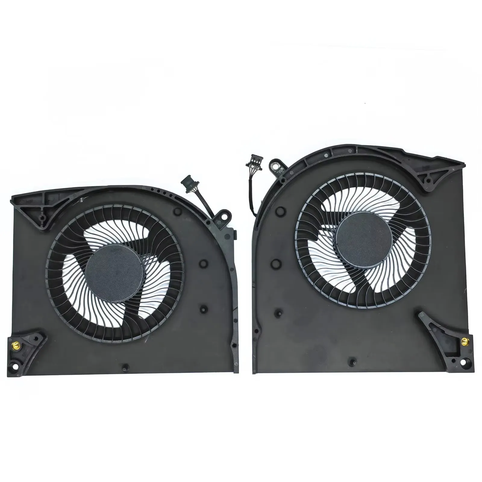 Replacement Lapto CPU +GPU Cooling Fan for Dell Alienware M17 R2 P41E P41E001 FLHX DFS2400121H0T FLHY DFS652512PN0T DC12V 1A Fan