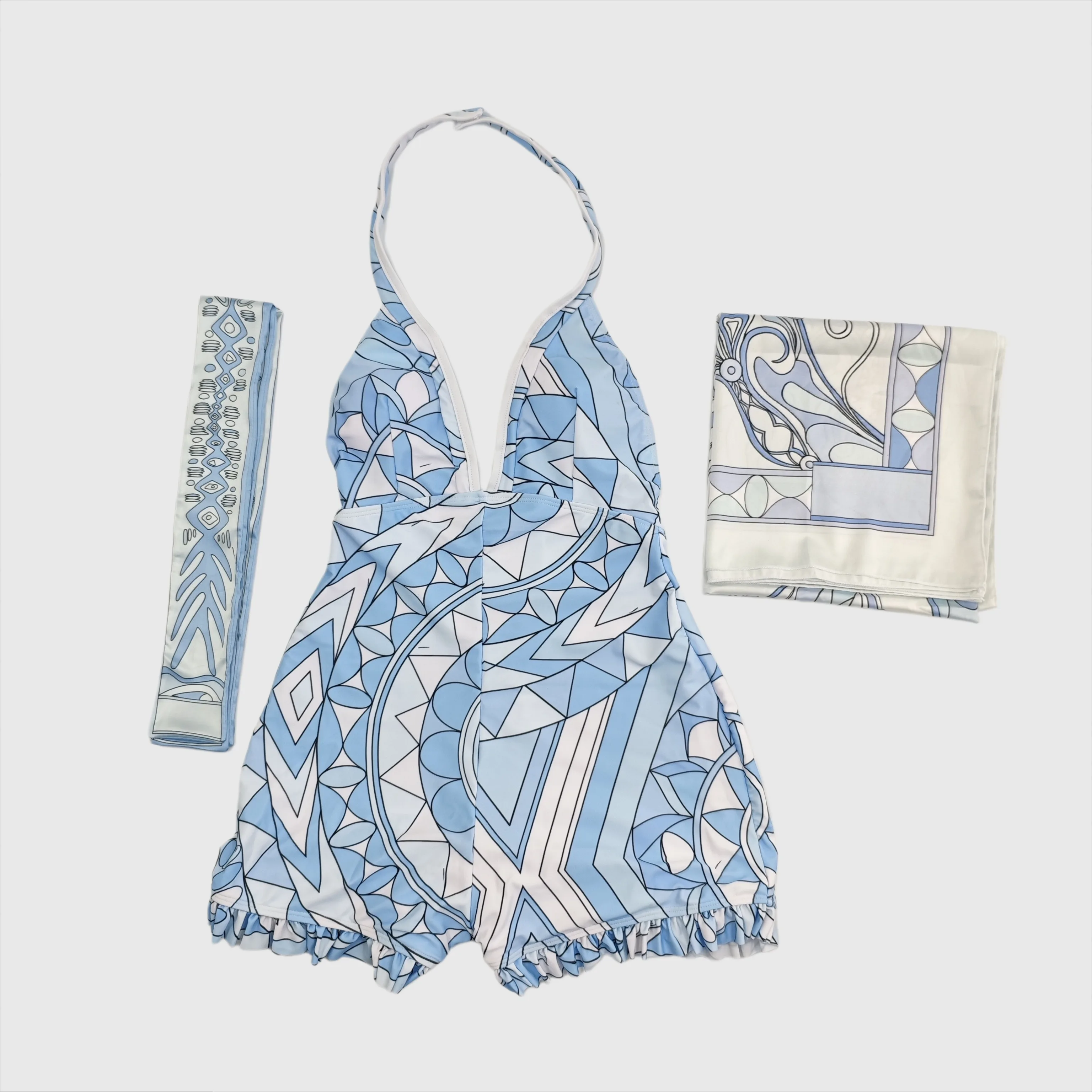ribbon scarf bodysui