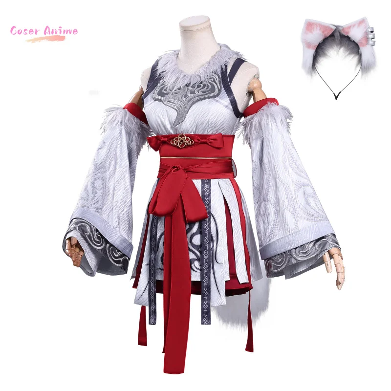 

Костюм для косплея «Путешествие смертного к бессмертию» (Silver Moon), униформа для Хэллоуина, карнавальный реквизит для женщин и мужчин