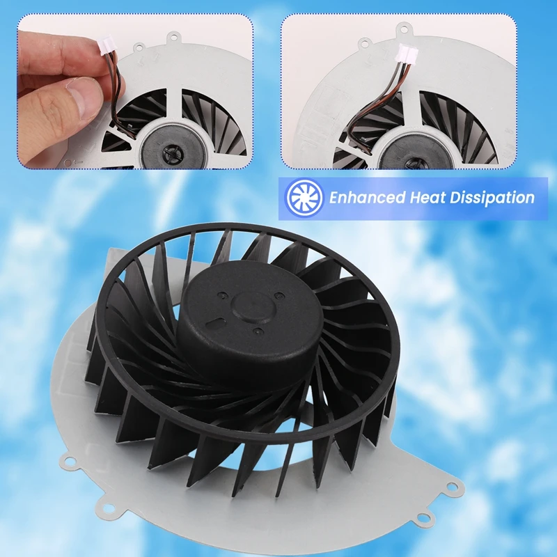 Host Internal Radiation Cooling Fan Replacement Parts For PS4 1200 Game Console Accessories