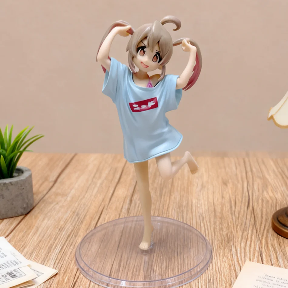 Figurka anime dostępna od ręki, seria piżamowa, figurka akcji bishoujo, model z PVC, ozdoba na biurko, zabawka świąteczna, prezent-niespodzianka