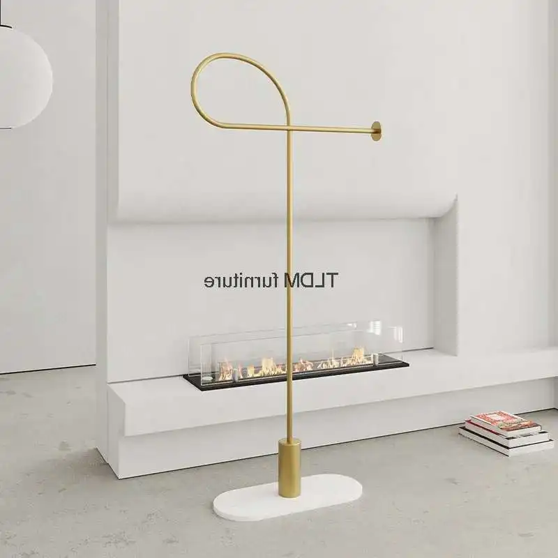 

Boutique Entryway Clothes Rack Designer Indoor Metal Hotel Clothes Hanger Nordic Golden Percheros Para Ropa Home Accessories