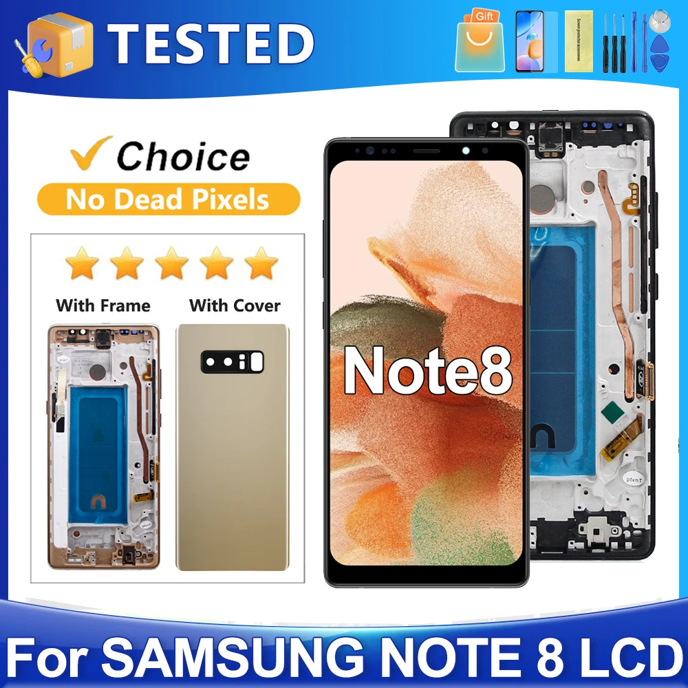 جهاز استبدال شاشة لمس LCD لجهاز Samsung Note 8 – تقييم شامل ودليل عملي للاستخدام الفعّال