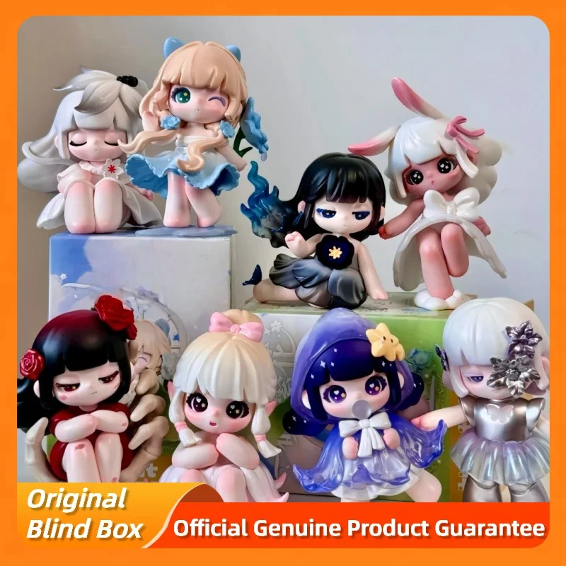 

NEW TNTSPACE Liita Figurine Where Petals Settle Series Blind Box Mystery Toy Desktop Ornament Home Decoration Surprise Gift