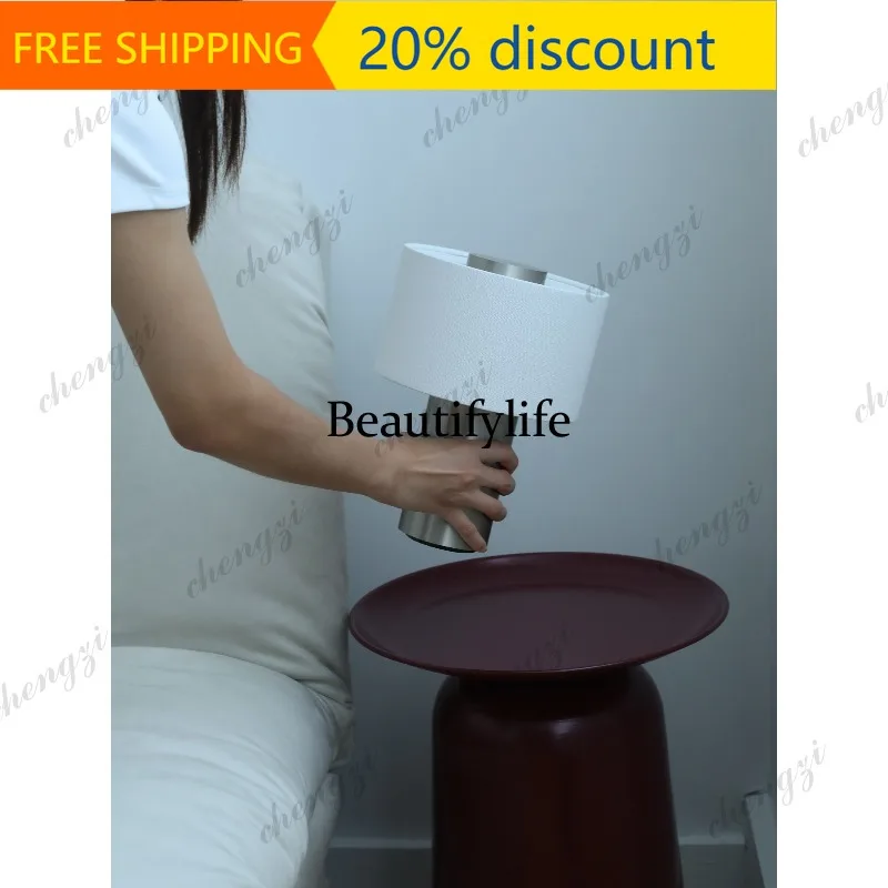 CC45  Danish designer portable charging desk lamp Nordic medieval bedroom bedside ambient light