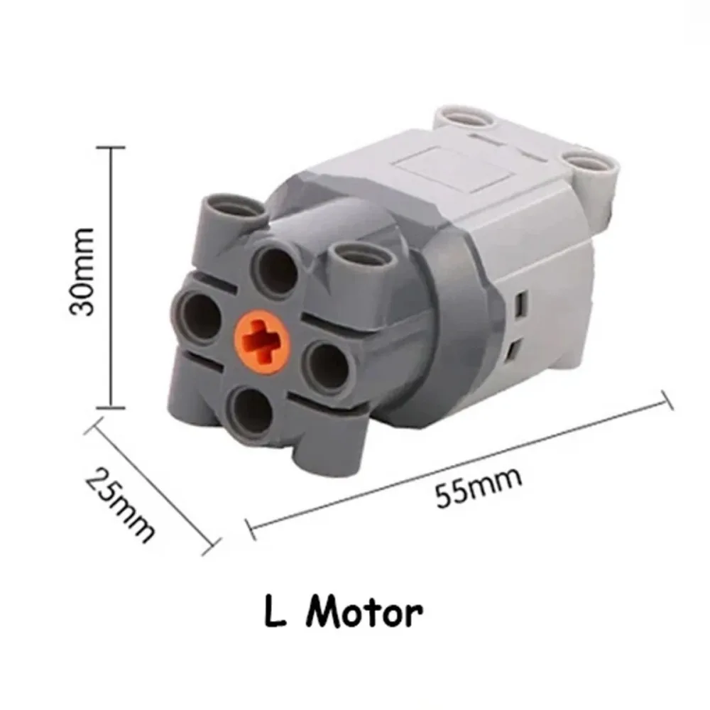 1/2/4/8/10 Uds 88003 L Motor MOC piezas técnicas funciones de potencia bloques de construcción ladrillos Power Up Compatible con legoeds juguetes de coche